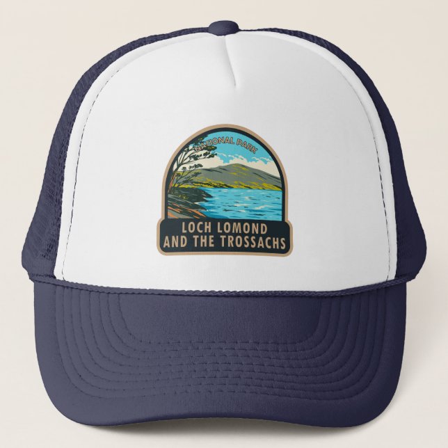 Loch Lomond and the Trossachs National Park  Trucker Hat (Front)