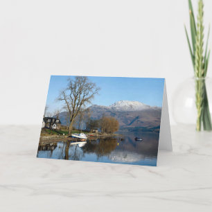 Loch Lomond, central Scotland Card