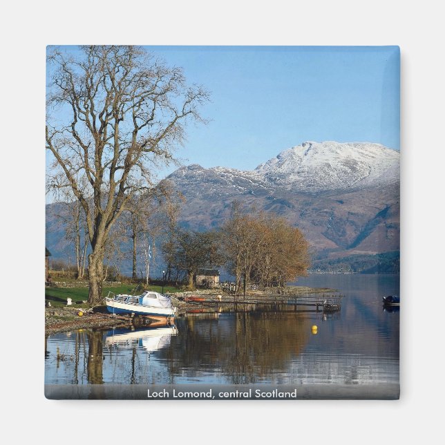 Loch Lomond, central Scotland Magnet (Front)