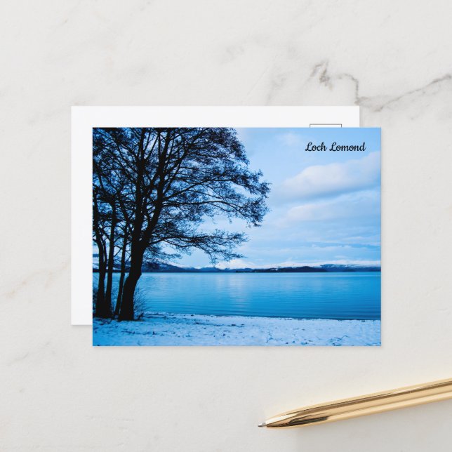Loch Lomond, Scotland Postcard (Front/Back In Situ)