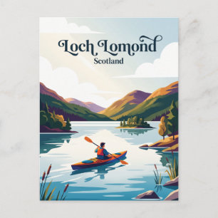 Loch Lomond Scotland Postcard
