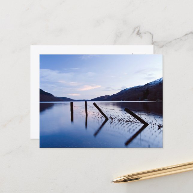 Loch Lomond, Scotland Postcard (Front/Back In Situ)