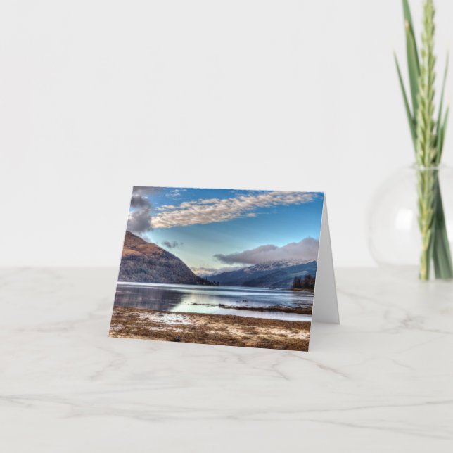 Loch Long, Arrochar, Scotland Greeting card (Front)