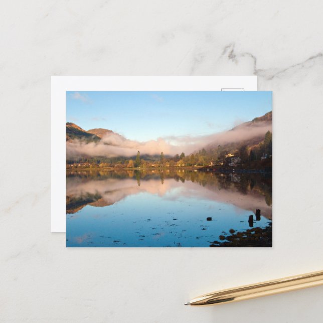 Loch Long, Arrochar, Scotland Postcard (Front/Back In Situ)