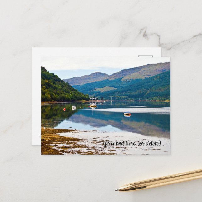 Loch Long, Arrochar, Scotland Postcard (Front/Back In Situ)