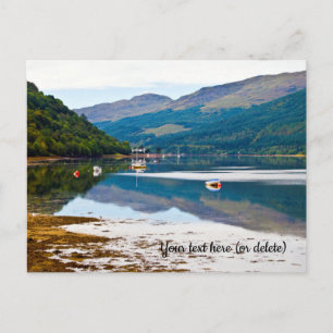 Loch Long, Arrochar, Scotland Postcard