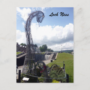 loch ness cagey postcard
