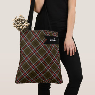 Loch Ness District Tartan Plaid Tote Bag