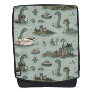Loch Ness Monster Backpack
