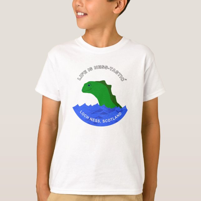 Loch Ness Monster goes tastic! T-Shirt (Front)
