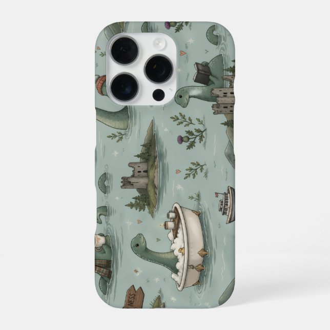 Loch Ness Monster  iPhone Case (Back)