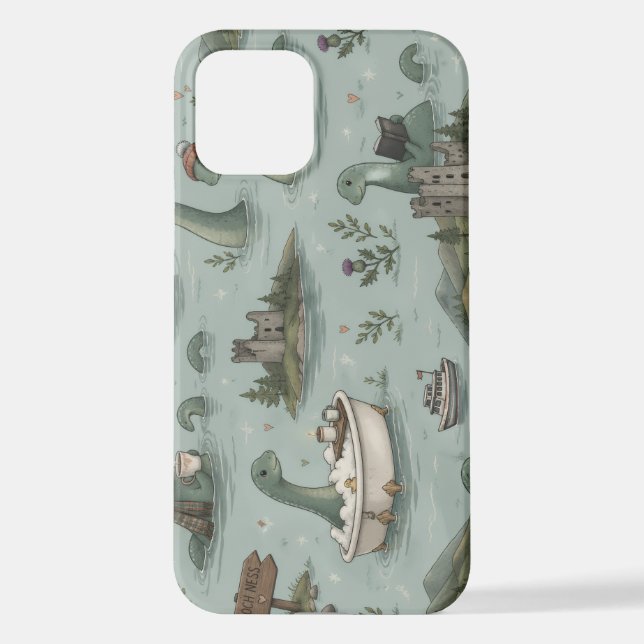 Loch Ness Monster  iPhone Case (Back)