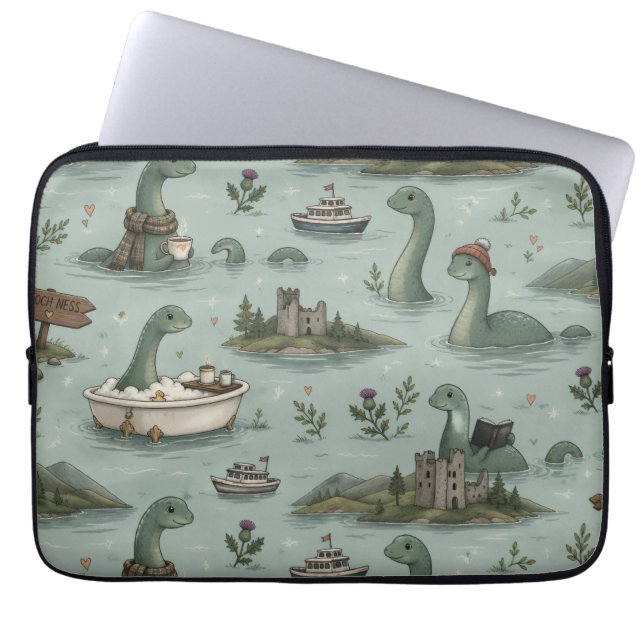 Loch Ness Monster  Laptop Sleeve (Front)