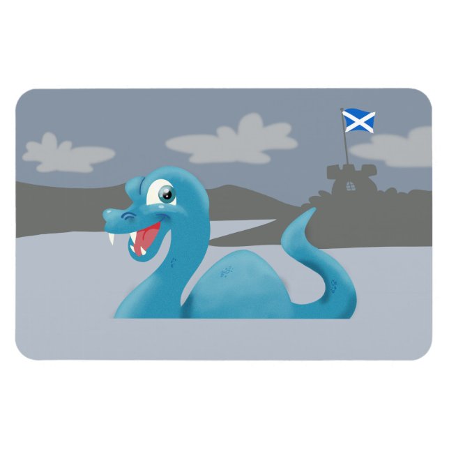 Loch Ness Monster Magnet (Horizontal)