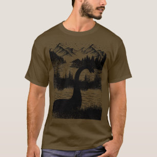 Loch Ness Monster Nessie Silhouette 1 T-Shirt