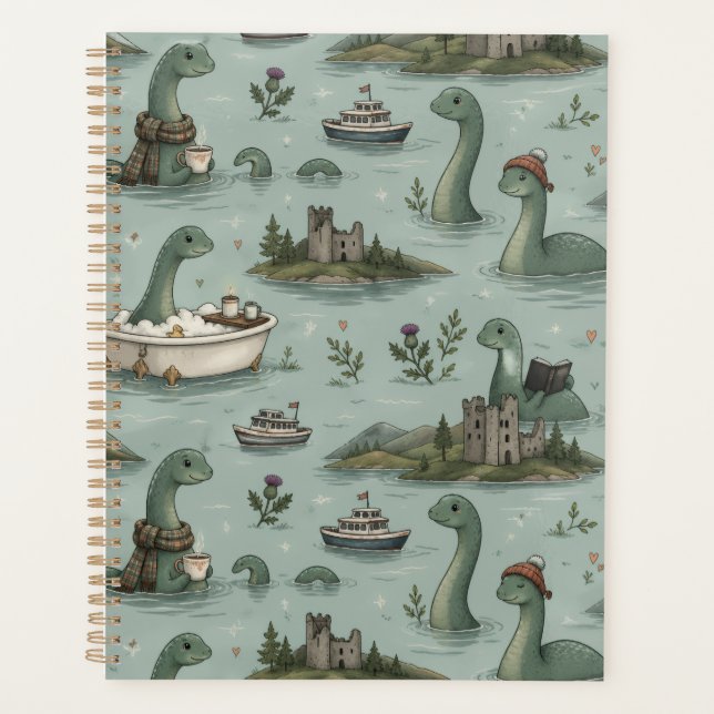 Loch Ness Monster  Planner (Front)