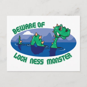 Loch Ness Monster Postcard
