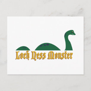 Loch Ness Monster Postcard
