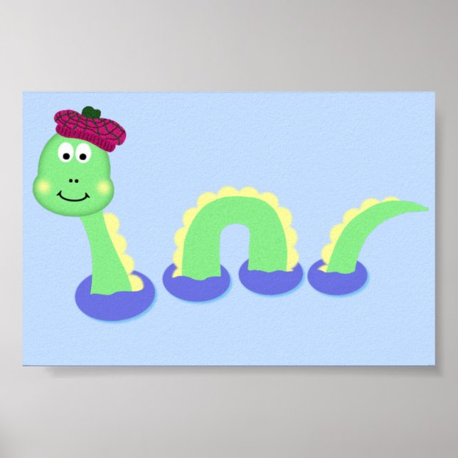 Loch Ness Monster Poster (Front)