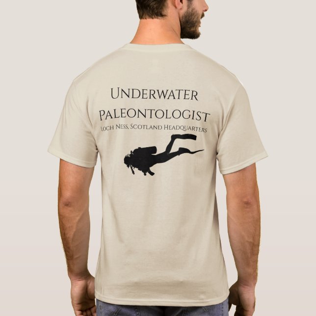 Loch Ness Monster T-Shirt (Back)
