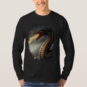 Loch Ness Monster the Fire Breathing Dragon T-Shirt