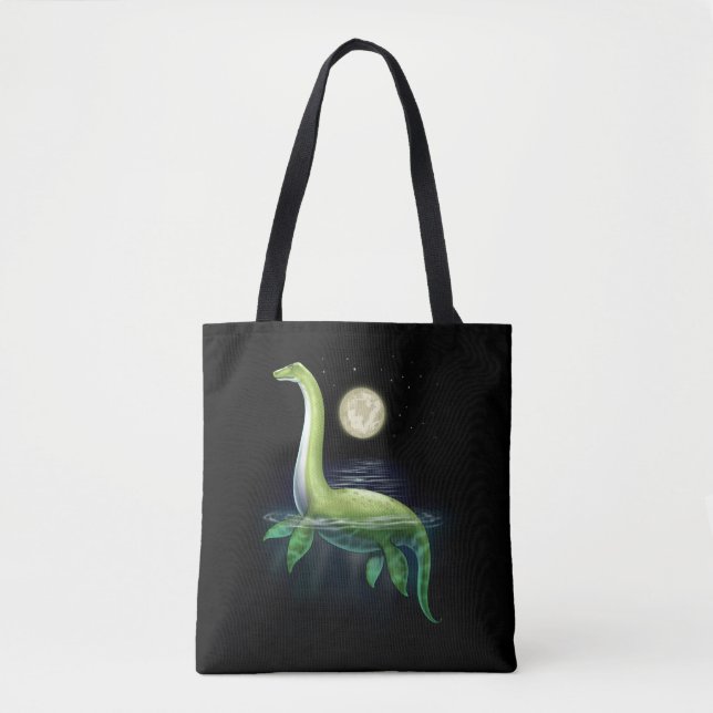 Loch Ness Monster Tote Bag (Front)