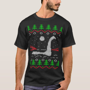 Loch Ness Monster Ugly Christmas Jumper T-Shirt