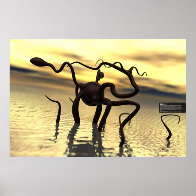 Loch Ness Monster! (water monster) Poster (Front)