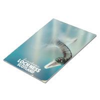 Loch Ness Scotland monster vintage travel poster