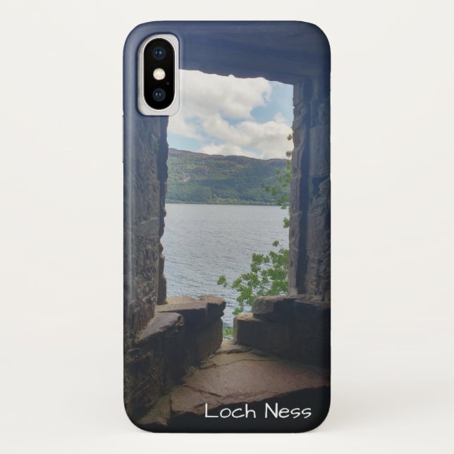 Loch Ness seen from Urquhart Castle Case-Mate iPhone Case (Back)
