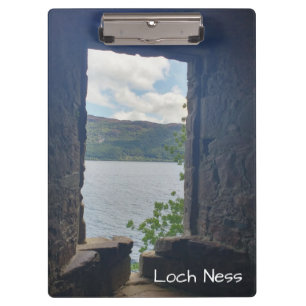 Loch Ness seen from Urquhart Castle Clipboard