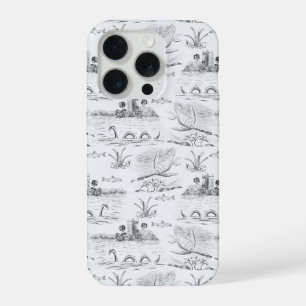 Loch ness toile iPhone 15 pro case