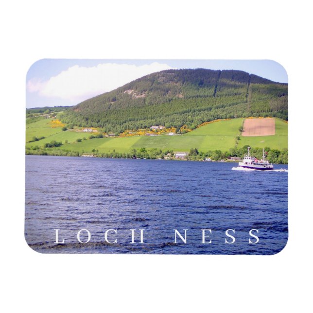Loch Ness view fridge magnet (Horizontal)