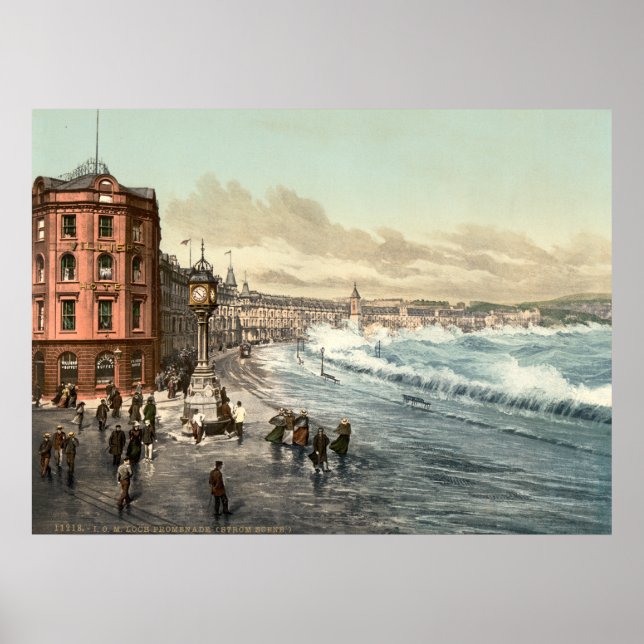 Loch Promenade I, Douglas, Isle of Man, England Poster (Front)
