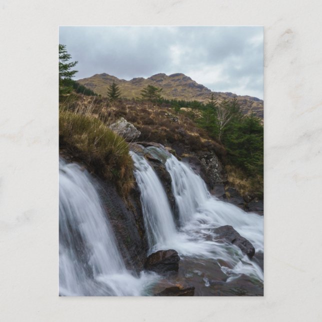Loch Restil Waterfall Postcard (Front)