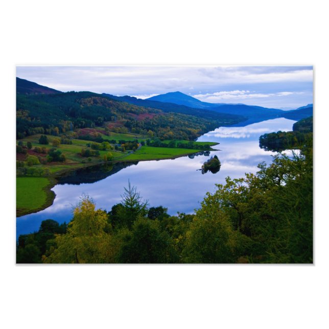 Loch Tummel, Scotland Photo print (Front)