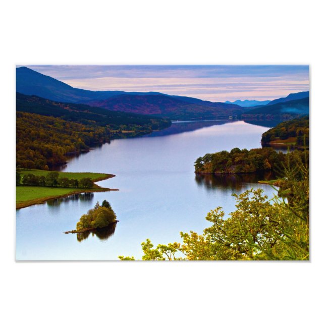 Loch Tummel, Scotland Photo print (Front)