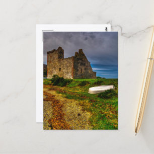 Lochranza Castle, Isle of Arran, Scotland Postcard