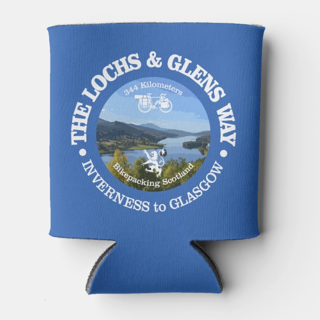 Lochs & Glens Way (cycling c) Can Cooler (Front)
