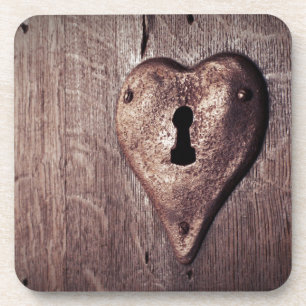 Lock Heart Coaster