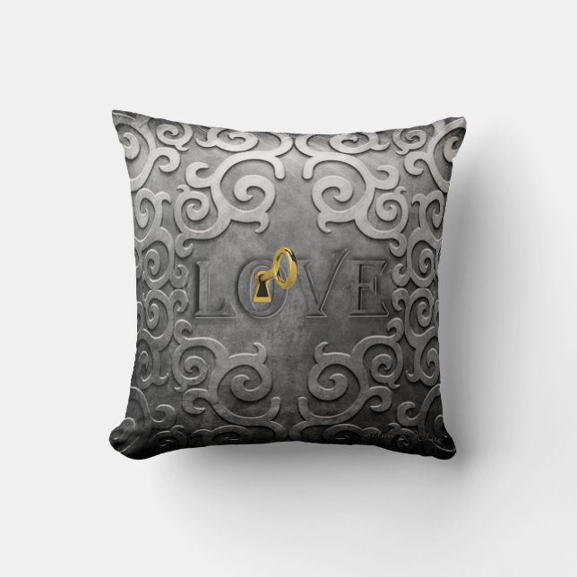 Lock Heart Cushion (Front)