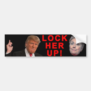 Lock Her Up Bumper Sticker