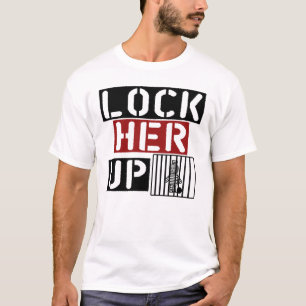 Lock Her Up Crooked Hillary Clinton 2016 T-Shirt