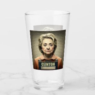 Lock Her Up! - Hillary Clinton  Glass