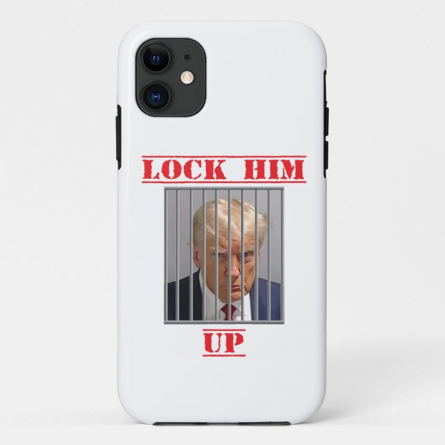 Lock Him Up Case-Mate iPhone Case (Back)