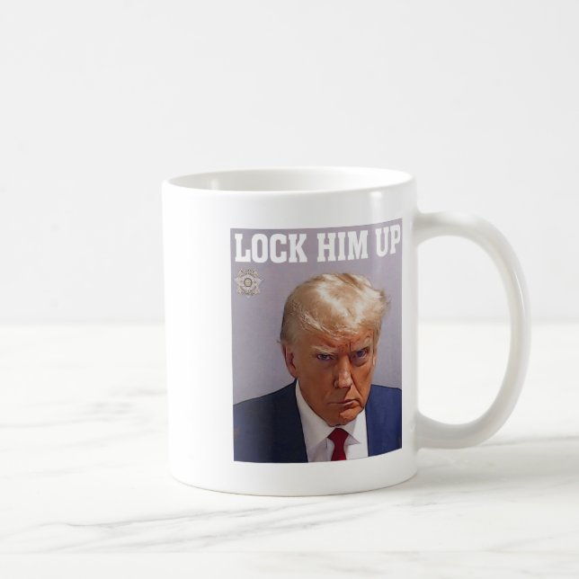 Lock Him Up Donald Trump Mug Shot T S Anti Trump G (Right)