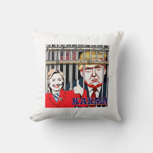 Lock Him Up Trump Pillow