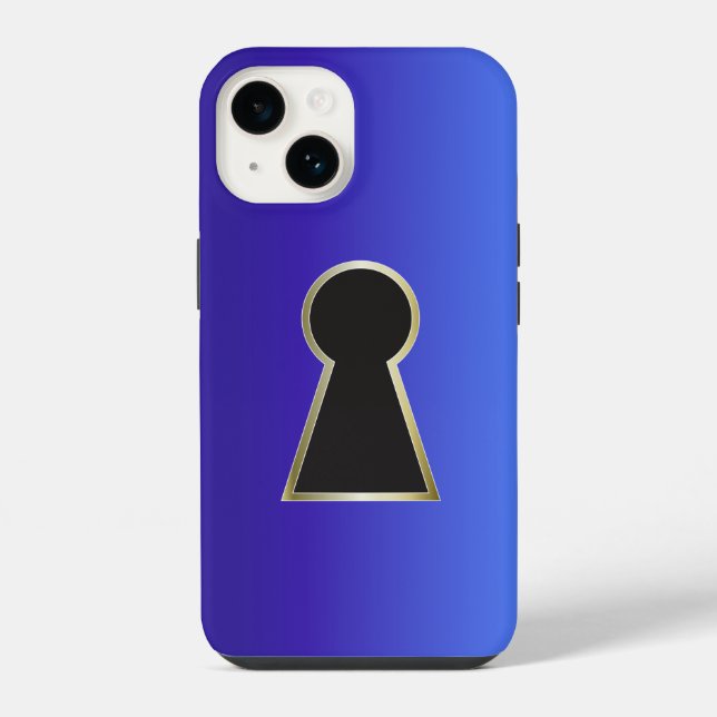 Lock iPhone Case (Back)