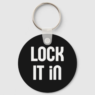 Lock It In Political Fight For Democracy Resist An Key Ring