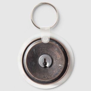 "Lock" keychain. Key Ring